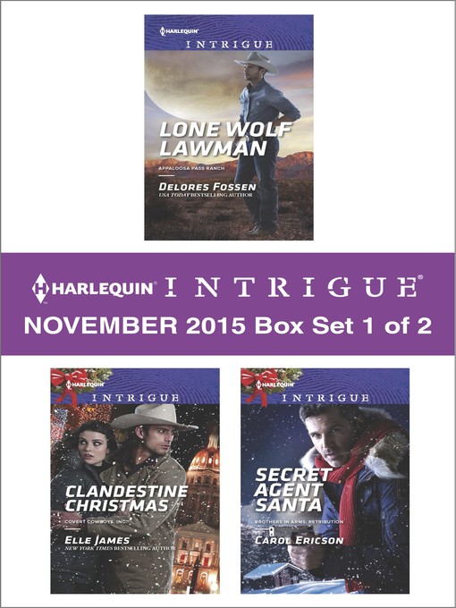 Title details for Harlequin Intrigue November 2015, Box Set 1 of 2 by Delores Fossen - Wait list
